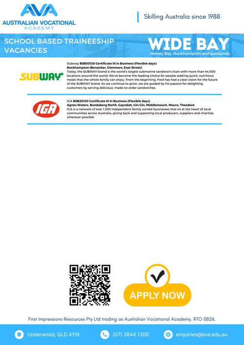 School Based Traineeship - Wide Bay-Mar-12-2025-12-50-24-3003-AM